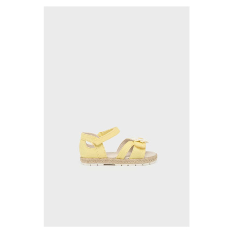 Detské sandále Mayoral žltá farba