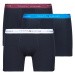 Tommy Hilfiger  3P BOXER BRIEF WB X3  Boxerky Modrá