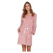 Doctor Nap Woman's Bathrobe SWO.1008 Papaya