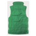 Obojstranná zelená dámska vesta (2383)