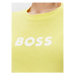 Boss Tričko Logo 50468356 Žltá Regular Fit