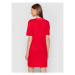 LOVE MOSCHINO Každodenné šaty W5A0222M 3517 Červená Regular Fit