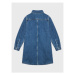 Calvin Klein Jeans Džínsové šaty Utility IG0IG01563 Modrá Regular Fit