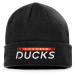 Anaheim Ducks zimná čiapka Authentic Pro Game & Train Cuffed Knit Black