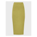 Glamorous Puzdrová sukňa CA0324 Zelená Slim Fit