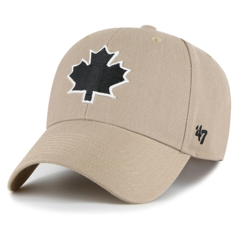 Toronto Maple Leafs čiapka baseballová šiltovka 47 MVP SNAPBACK Khaki 47 Brand