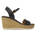 Geox Espadrilky D Ponza D45GVA 00043 C9999 Čierna