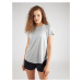 new balance Funkčné tričko 'Core Heather'  sivá melírovaná / čierna