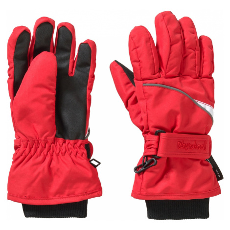 PLAYSHOES Rukavice  červená / čierna