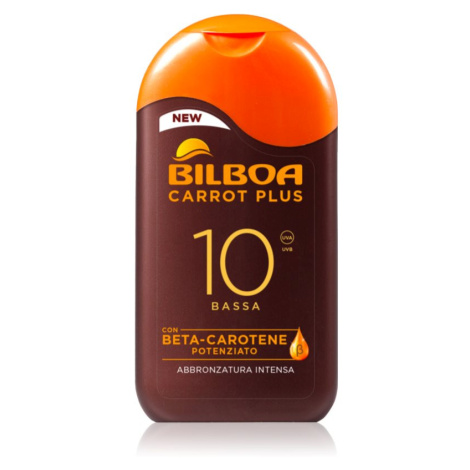 Bilboa Carrot Plus opaľovacie mlieko SPF 10