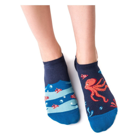 Asymetrické pánské ponožky ťapky model 8700752 009 3942 - More