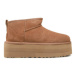 Ugg Snehule W Classic Ultra Mini Platform 1135092 Hnedá