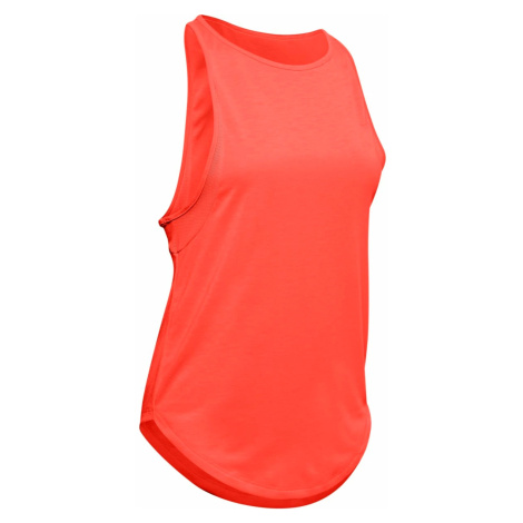 Women's Under Armour Whisperlight Mesh Tank Orange Tank Top