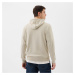 Mikina GAP French Terry Pullover Logo Hoodie Unbleached White