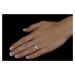 Ligot Strieborný prsteň MELAYNA so Swarovski® Crystals