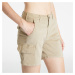 Šortky Urban Classics Ladies High Waist Cargo Shorts Union Beige