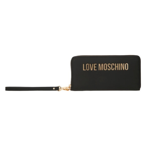 Love Moschino Peňaženka  zlatá / čierna