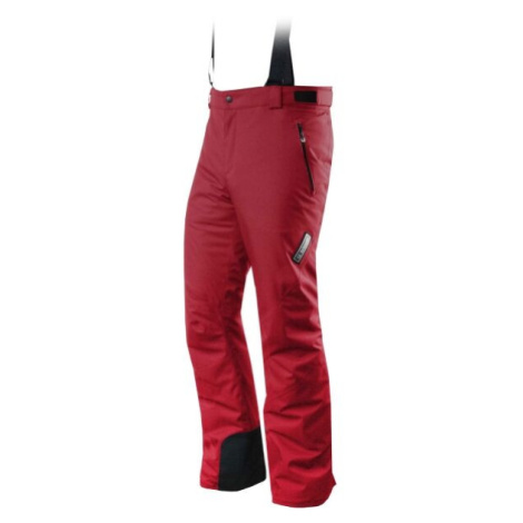 TRIMM DERRYL Pánske lyžiarske nohavice, červená, veľkosť