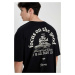 DEFACTO Oversize Fit Crew Neck Back Printed Short Sleeve T-Shirt