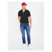 Tommy Jeans Polokošeľa DM0DM15370 Čierna Slim Fit