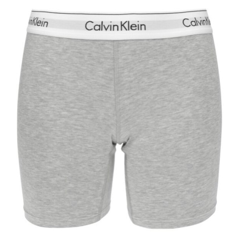 Calvin Klein BOXER BRIEF Dámske kraťasy, sivá, veľkosť