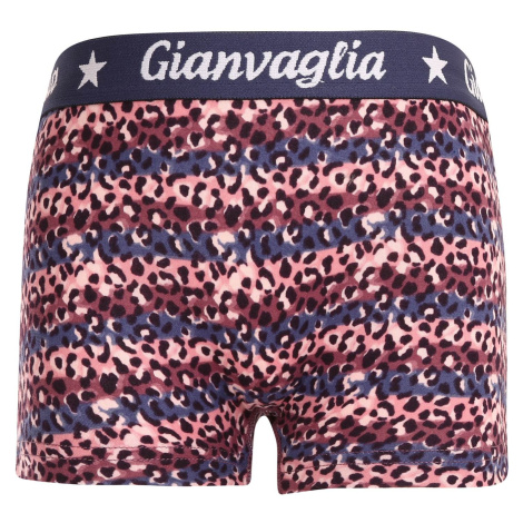 Dievčenské nohavičky s predlženou nohavičkou boxerky Gianvaglia fialové (813)