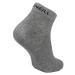 O'Neill QUARTER 3P Unisex ponožky, sivá, veľkosť