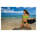 Roxie Nero-Smile M-326 swimsuit green with black As in the picture