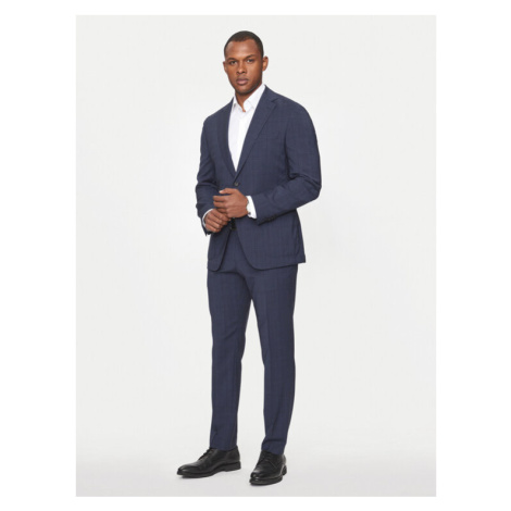 Boss Oblek P-Huge-2Pcs-241 50509480 Tmavomodrá Slim Fit Hugo Boss