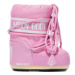 Juniorské vysoké zimné topánky MOON BOOT MB ICON MINI NYLON JR-J001 PINK