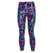 Under Armour HG Armour Print Mineral Blue/Midnight Navy Fitness nohavice