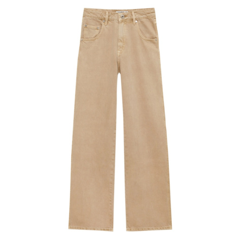 Dámske džínsy wide leg Pull & Bear