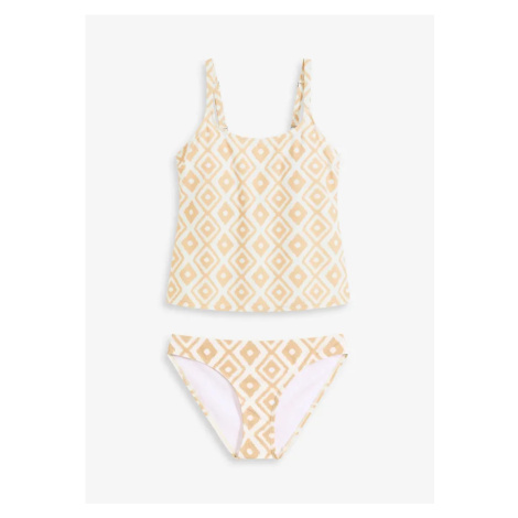 Tankiny (2-dielne) s okrúhlym výstrihom bonprix