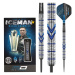 Sada steel šípok Red Dragon Gerwyn Price Iceman Midnight Edition 23g, 90% wolfram