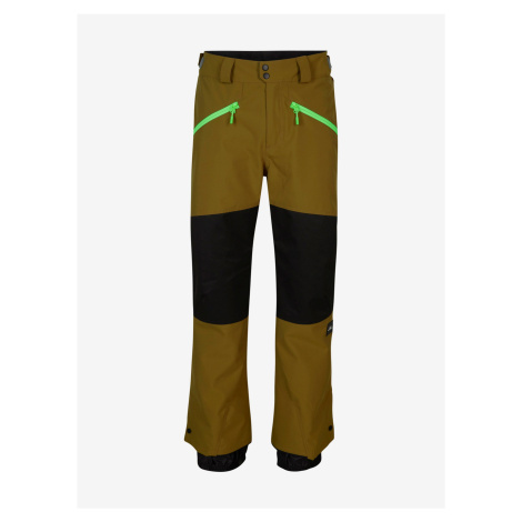 Nohavice a kraťasy pre mužov O'Neill - kaki, čierna, neónová zelená