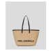 Kabelka Karl Lagerfeld K/Essential Raffia Tote Natural