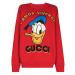 GUCCI X DISNEY Donald Duck Red mikina