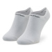 Calvin Klein Súprava 2 párov krátkych ponožiek dámskych 701218774 Biela