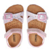 Geox Sandále B Sandal Chalki Girl B922RA 000NF C8868 M Ružová