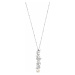 Morellato Oceľový náhrdelník s perlou Gioia SAER19