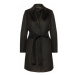 Pennyblack Vlnený kabát Outfit 20140320 Čierna Regular Fit