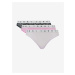 Tommy Hilfiger Set of three panties in black, pink and light purple color Tom - Women