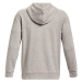 Mikina Under Armour Essential Fleece Fz Hood Ghost Gray Medium Heather