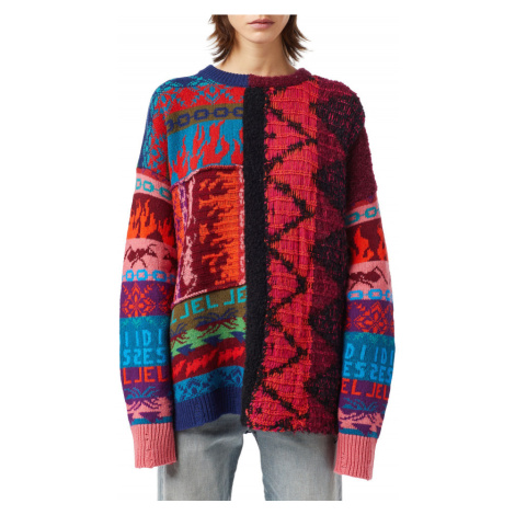 Sveter Diesel M-Vivyan Knitwear Červená