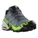 Pánska bežecká trailová obuv SALOMON Speedcross 6 GTX flint stone green gecko black