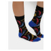 Čierne vzorované ponožky Happy Socks Andy Warhol Banana