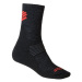 Sensor Expedition Merino Black / Red 43-46 EU