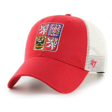 Hokejové reprezentácie čiapka baseballová šiltovka Czech Republic Branson 47 MVP Red 47 Brand