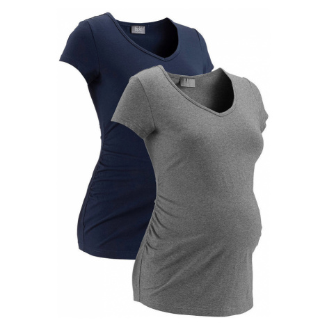 Basic materské tričko (2 ks) bio bavlna bonprix