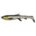 Savage gear gumová nástraha 3d whitefish shad green silver - 20 cm 62 g